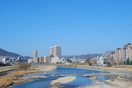 武庫川の景観