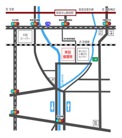 保育所周辺地図