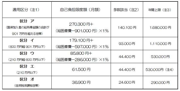 高額療養費(若年)