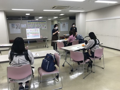 離乳食学級の風景