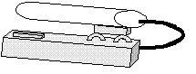 放射線測定器イメージのイラスト