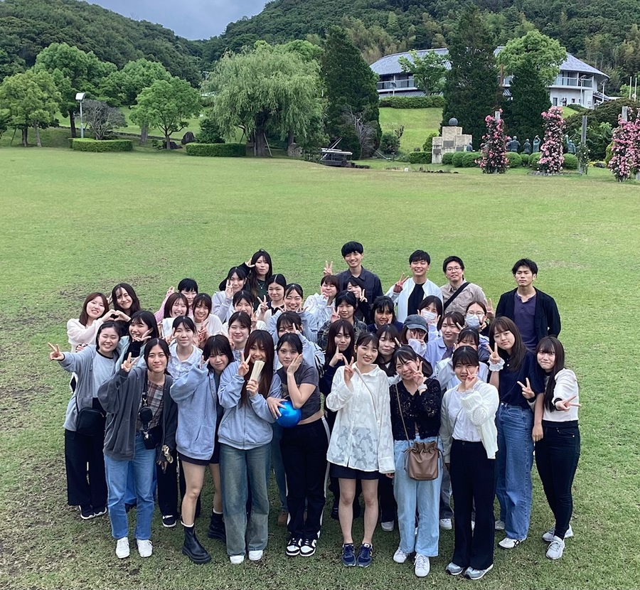 野外研修の様子