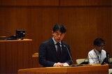 子ども議長議事進行の模様