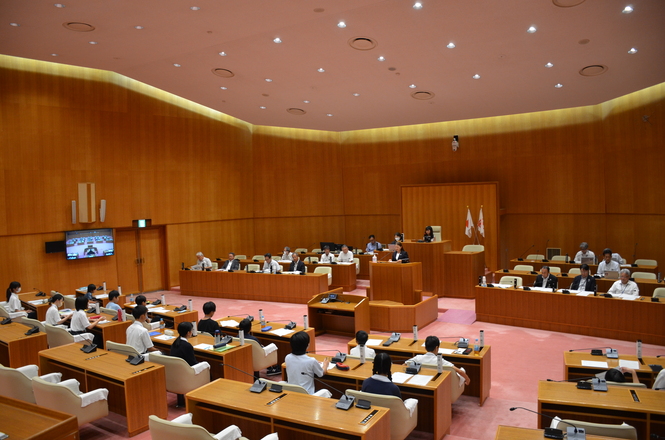 令和6年度子ども議会の様子
