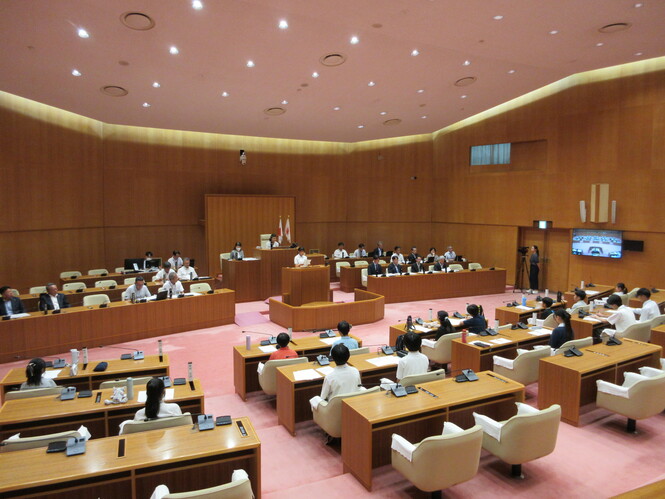 令和7年度子ども議会の様子