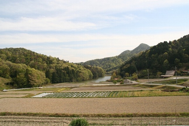 西谷地区の田園風景の写真