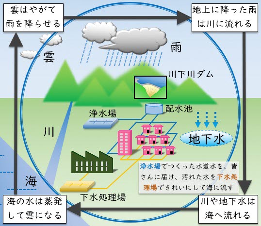 水の循環と持続可能な水利用