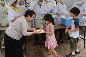 学校給食カレー試食会