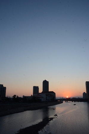 No.3 宝来橋初日の出
