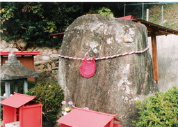 万年坂地蔵石仏の写真