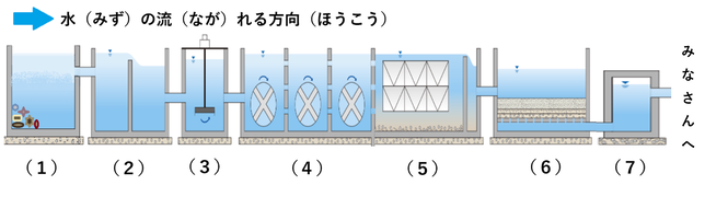 イラスト:水をつくるしくみ