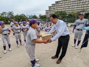 大塚製薬夏季野球大会での写真