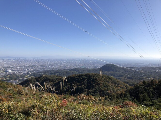 岩倉山からの眺望