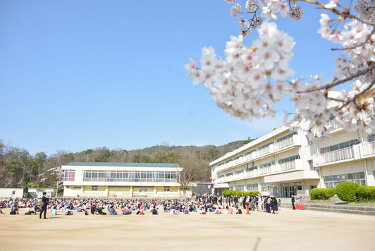 中山台小学校の様子