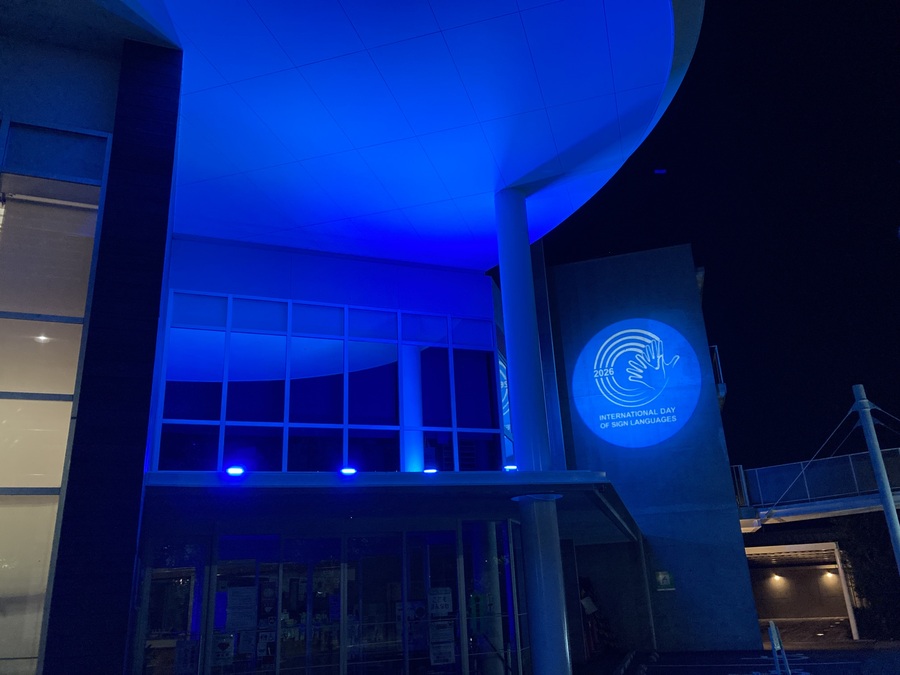 ブルーライトアップフラミラ宝塚