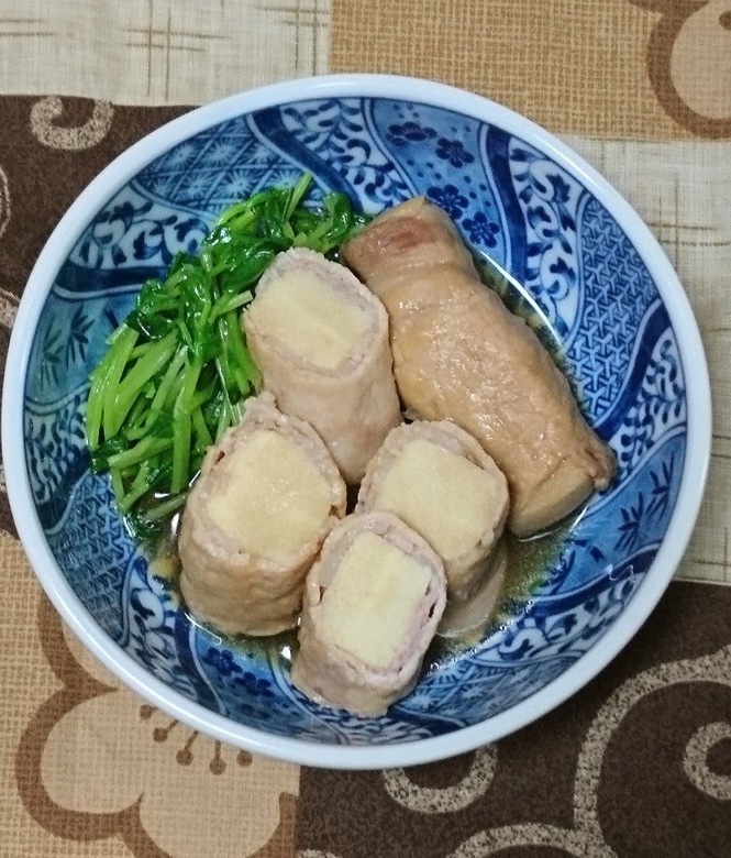 高野豆腐の肉巻き