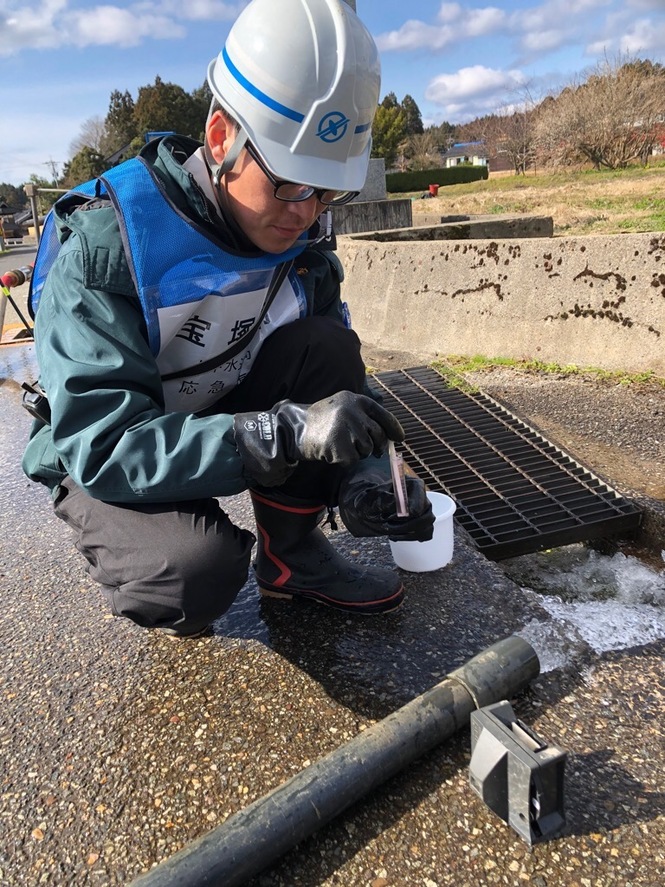 水道水の塩素調査