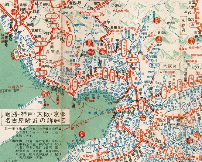 旅行案内図