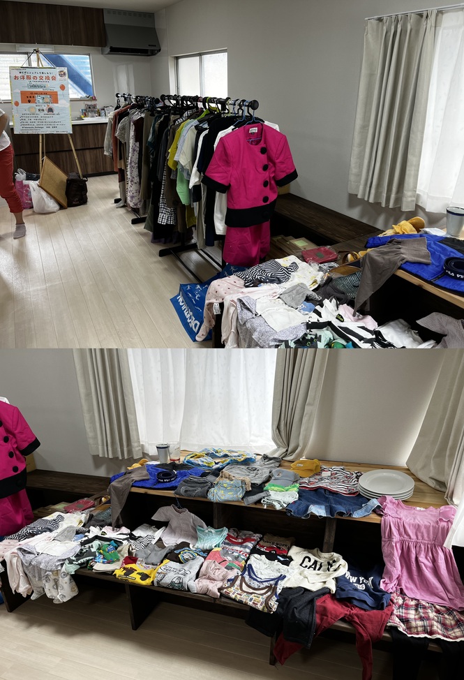 お洋服の交換会