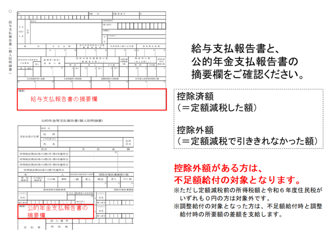 給与支払報告書、公的年金支払報告書