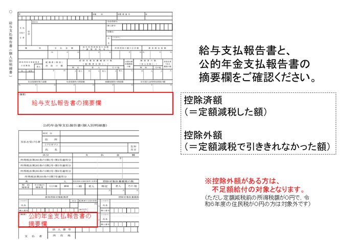 給与支払報告書、公的年金支払報告書