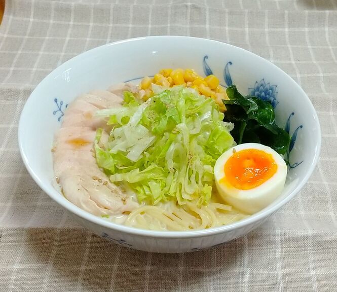 冷やし豆乳ラーメン