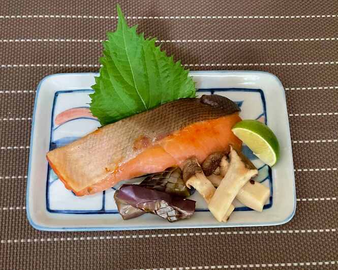 魚の味噌漬け焼き