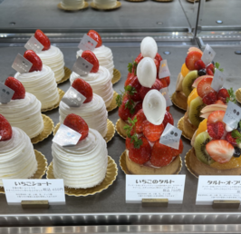 patisserieシンゴウキのケーキ