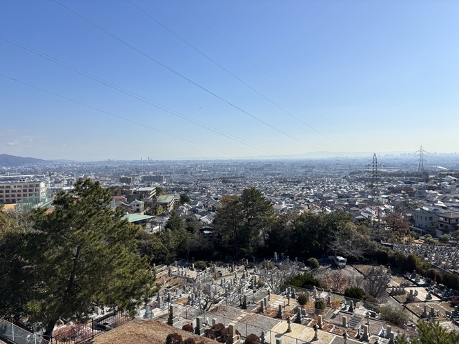 西山霊園写真