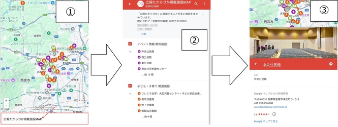 スマホ操作画面