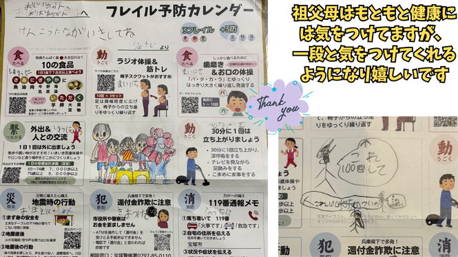 フレイル予防の輪
