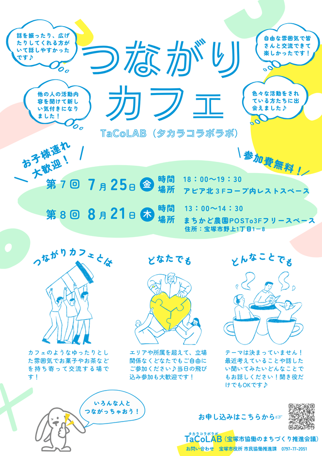 第7回　つながりカフェTaCoLAB