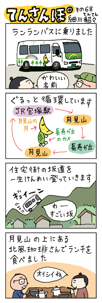 てんさんぽ68回目画像　ランランバスについて