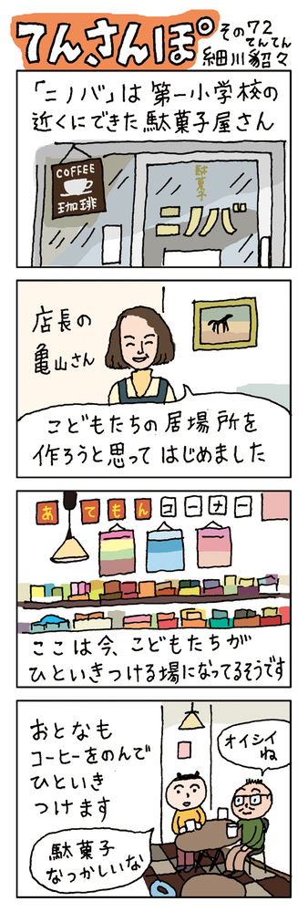 てんさんぽ72回目画像　ニノバについて