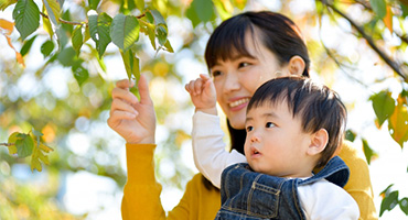 未就学児までの子育ての写真