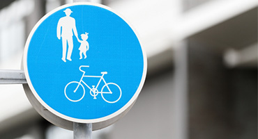 交通安全の写真