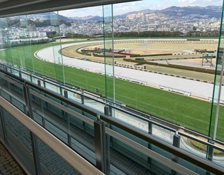 阪神競馬場観戦スペース