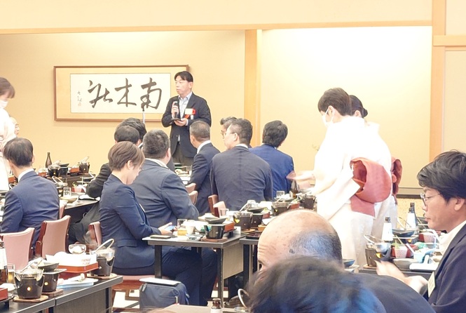 令和7年6月5日　兵庫県旅館ホテル生活衛生同業組合通常総会懇親会