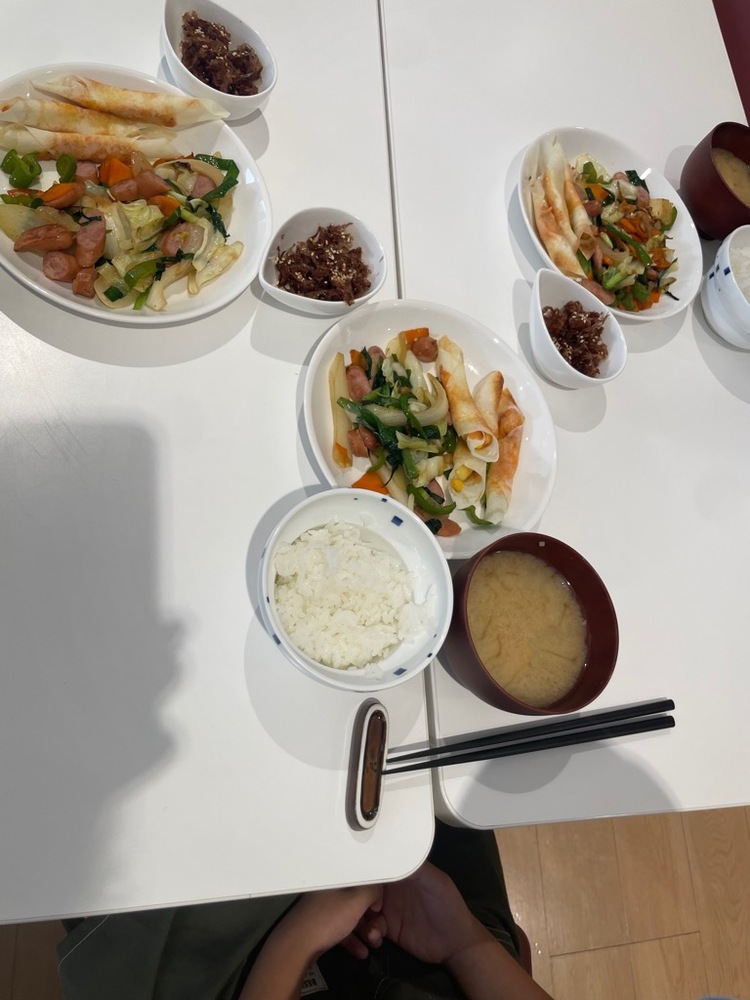 作った料理