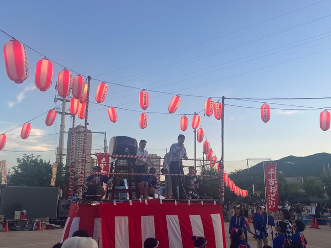 令和7年7月19日　宝塚小学校区まちづくり協議会盆おどり大会