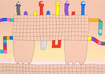 元永定正の版画作品