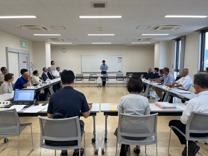 令和7年8月20日　宝塚市フラワー都市交流実行委員会総会