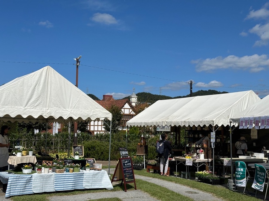 植木まつり会場
