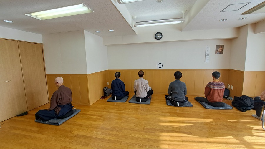 坐禅塾の様子写真