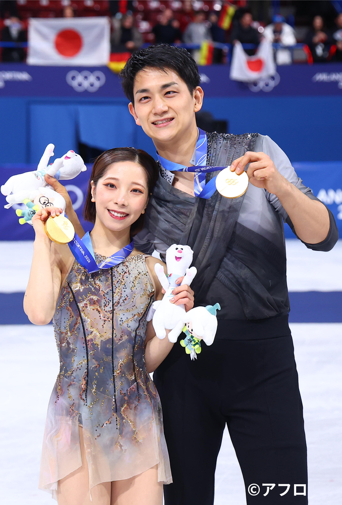 りくりゅうペア