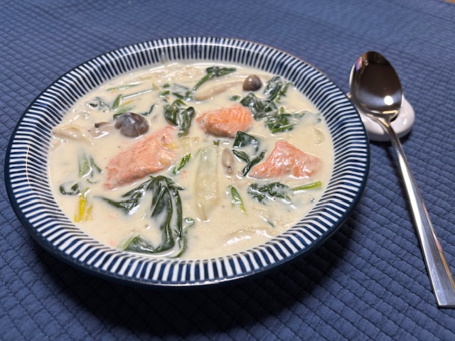 鮭のクリーム煮