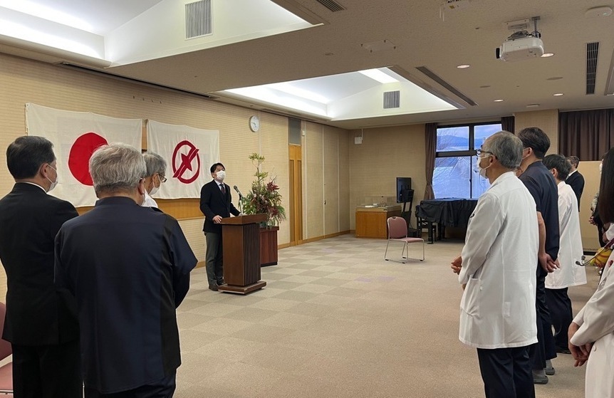  令和8年1月5日　宝塚市立病院仕事始め式