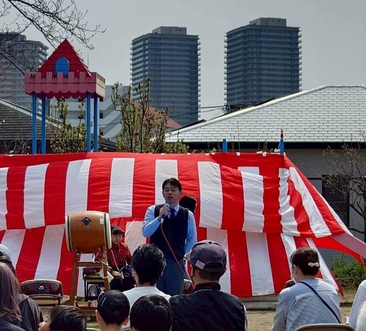 令和8年3月28日　宝小コミュニティフェアお花見会