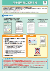 緑のチラシ