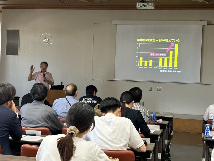 市立病院病院長講演
